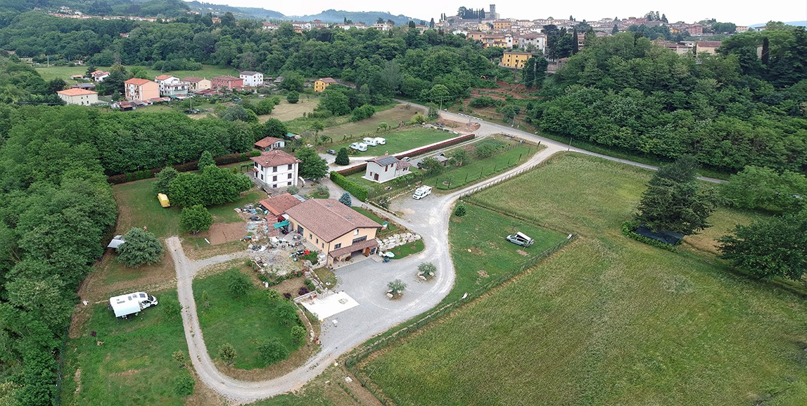 Camper Stopover Area in Barga